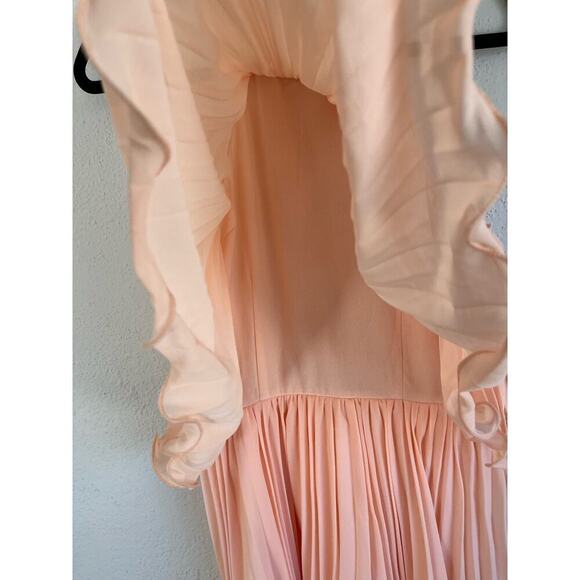 Anthropologie ENDLESS ROSE  Woman  Ariana Pleated Double Layer Dress, Si… - Picture 7 of 11